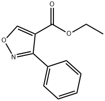 4-Isoxazolecarboxylicacid,3-phenyl-,ethylester(7CI,9CI) Structure