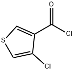 3-Thiophenecarbonyl chloride, 4-chloro- (9CI) Structure