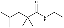 N-ethyl-2,2,4-trimethylvaleramide Structure