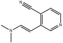4-Pyridinecarbonitrile,  3-[(1E)-2-(dimethylamino)ethenyl]-
