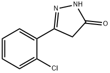5-(2-CHLOROPHENYL)-2,4-DIHYDRO-3H-PYRAZOL-3-ONE Structure