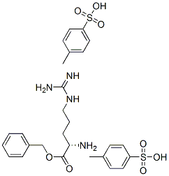 O-benzyl-L-arginine bis(toluene-p-sulphonate) Structure