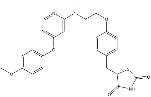 LOBEGLITAZONE Structure