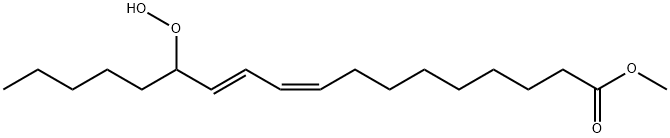 methyl 13-hydroperoxy-9,11-octadecadienoate Structure