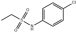 N-(4-chlorophenyl)ethanesulfonamide Structure