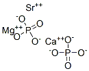 phosphoric acid, calcium magnesium strontium salt Structure