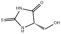 4-Imidazolidinone, 5-(hydroxymethyl)-2-thioxo-, (S)- (9CI) Structure