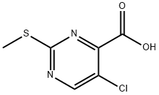 5-氯-2-(甲硫基)嘧啶-4-羧酸