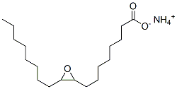 ammonium 3-octyloxiran-2-octanoate Structure