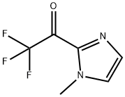 Ethanone, 2,2,2-trifluoro-1-(1-methyl-1H-imidazol-2-yl)- (9CI) Structure