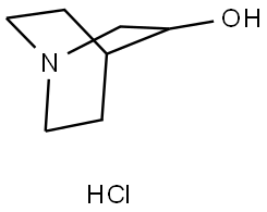 3-Quinuclidinol hydrochloride Structure