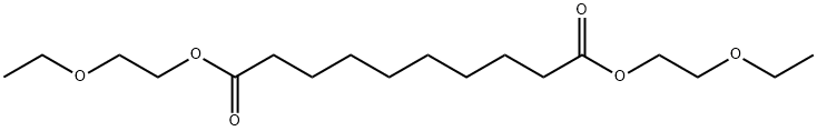 BIS(2-ETHOXYETHYL) SEBACATE Structure