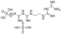 3,8-diimino-2,4,7,9-tetraazadecanediamidine disulphate Structure