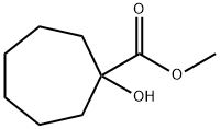 1-Hydroxy-cycloheptanecarboxylic acid methyl ester Structure