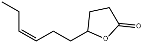 (Z)-5-(3-hexenyl)dihydrofuran-2(3H)-one Structure