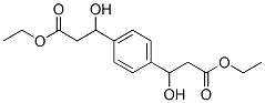 diethyl beta,beta'-dihydroxybenzene-1,4-dipropionate Structure