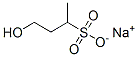 4-Hydroxy-2-butanesulfonic acid sodium salt Structure