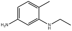 2-ethylamino-4-aminotoluene Structure