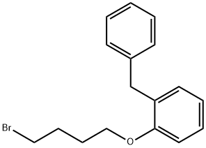 1-(4-Bromobutoxy)-2-benzylbenzene Structure