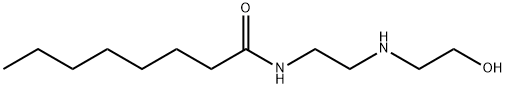 N-[2-[(2-hydroxyethyl)amino]ethyl]octanamide Structure