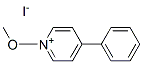1-methoxy-4-phenylpyridinium iodide Structure