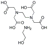 N,N'-ethylenebis[N-(carboxymethyl)glycine], compound with 2-aminoethanol Structure