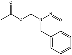 acetoxymethylbenzylnitrosamine Structure