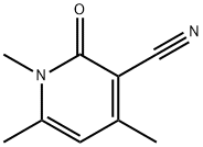 1,4,6-TRIMETHYL-2-OXO-1,2-DIHYDRO-3-PYRIDINECARBONITRILE Structure