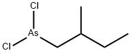 Dichloro(2-methylbutyl)arsine Structure