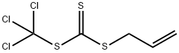 Trithiocarbonic acid 2-propenyl(trichloromethyl) ester Structure