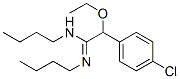 2-(4-Chlorophenyl)-N1,N2-dibutyl-2-ethoxyacetamidine Structure