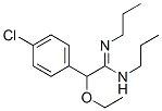 2-(4-Chlorophenyl)-N1,N2-dipropyl-2-ethoxyacetamidine Structure