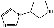 1-(Pyrrolidin-3-yl)-1H-imidazole Structure