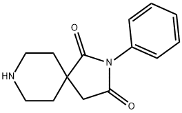 2,8-Diazaspiro[4.5]decane-1,3-dione,2-phenyl- Structure
