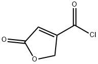 3-Furancarbonyl chloride, 2,5-dihydro-5-oxo- (9CI) Structure