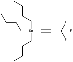 1-Tributylstannyl-3,3,3-trifluoro-1-propyne Structure