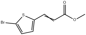 3-(5-BROMO-THIOPHEN-2-YL)-ACRYLIC ACID METHYL ESTER Structure