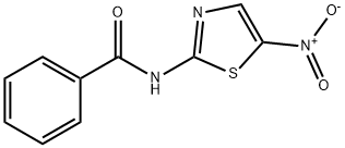 N-(5-nitro-2-thiazolyl)benzamide          Structure