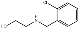2-(2-CHLORO-BENZYLAMINO)-ETHANOL Structure