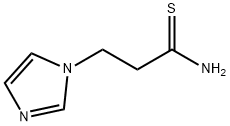 1H-Imidazole-1-propanethioamide(9CI) Structure