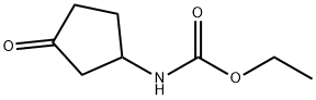 Carbamic  acid,  (3-oxocyclopentyl)-,  ethyl  ester  (9CI) Structure