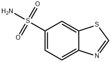 6-Benzothiazolesulfonamide(9CI) Structure
