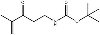 Carbamic acid, (4-methyl-3-oxo-4-pentenyl)-, 1,1-dimethylethyl ester (9CI) Structure