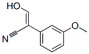 Benzeneacetonitrile, alpha-(hydroxymethylene)-3-methoxy- (9CI) Structure