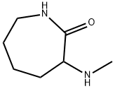 hexahydro-3-(methylamino)-2H-azepin-2-one Structure