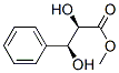 (2R,3S)-2,3-DIHYDROXY-3-PHENYLPROPIONIC ACID METHYL ESTER Structure