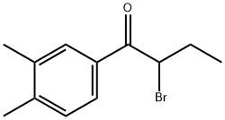 2-bromo-3-4-dimethylbutyrophenone  Structure