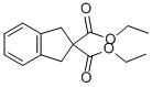 2,2-Bisethoxycarbonylindane, 90 % Structure