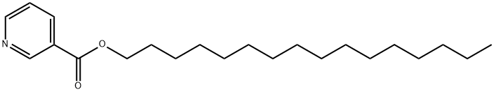 hexadecyl nicotinate Structure