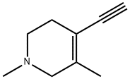Pyridine, 4-ethynyl-1,2,3,6-tetrahydro-1,5-dimethyl- (9CI) Structure